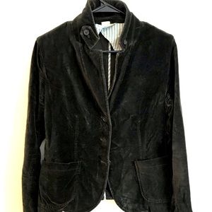 JCrew velvet blazer